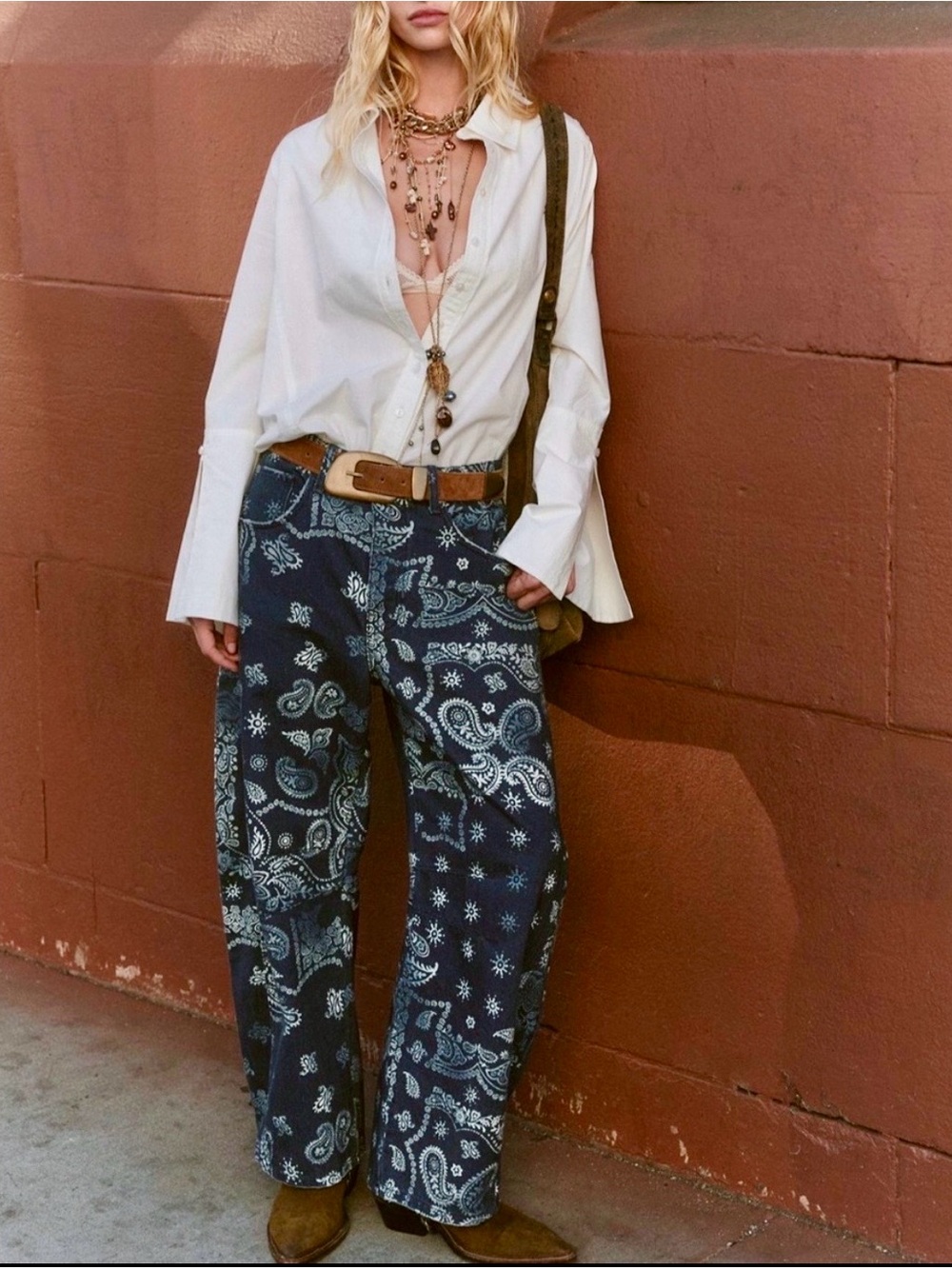 Free People We The Free Good Luck Barrel Jeans